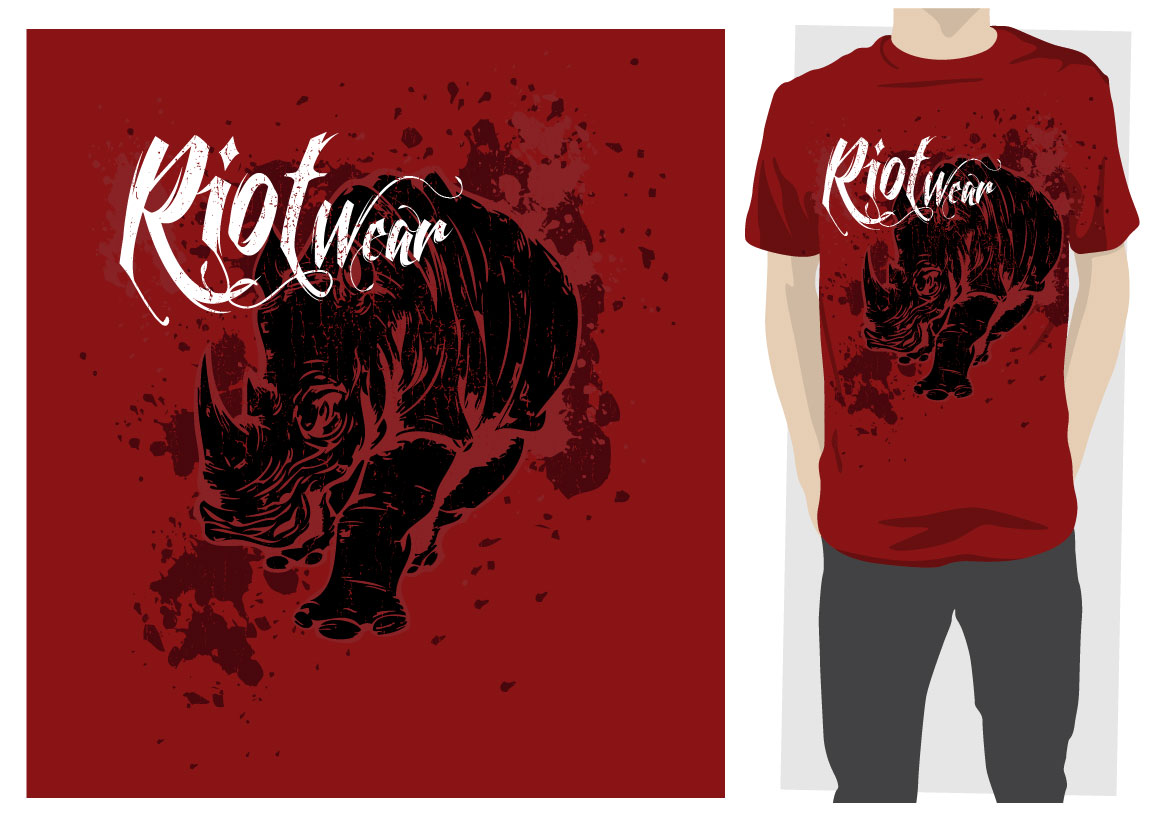 T-shirt Design by ReigeDesign for Riot Wear | Design #396695