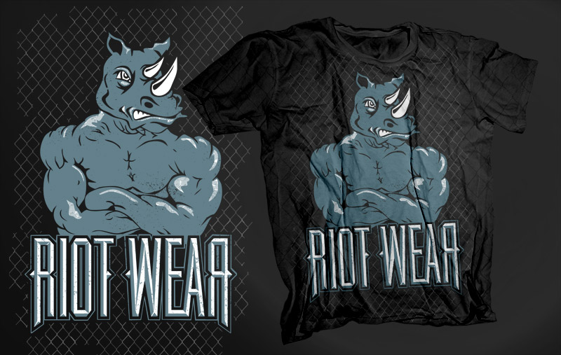T-Shirt-Design von SMST Designs für Riot Wear | Design #388945