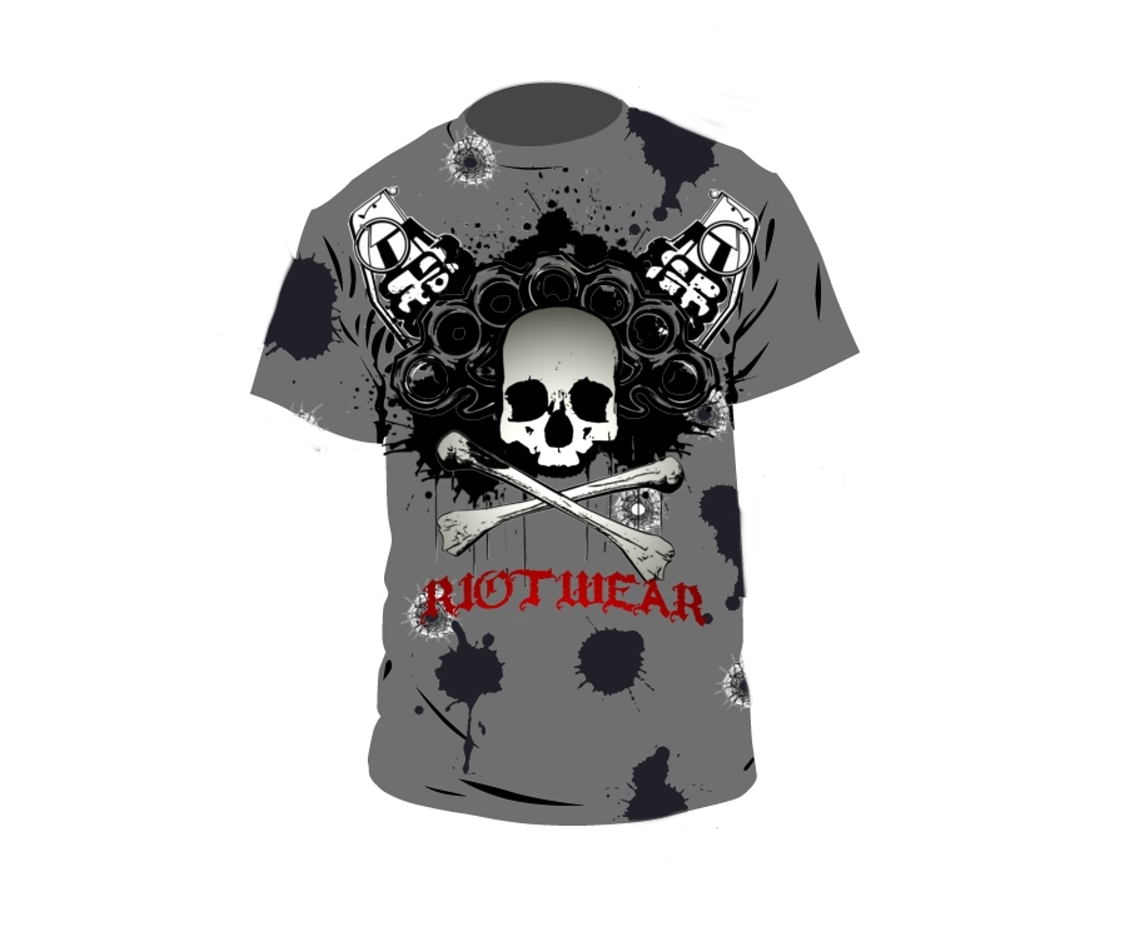 Diseño de Camiseta por Brokenrecordsdesign para Riot Wear | Diseño #393341