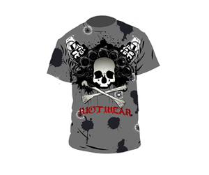 T-Shirt-Design von Brokenrecordsdesign für Riot Wear | Design: #393341