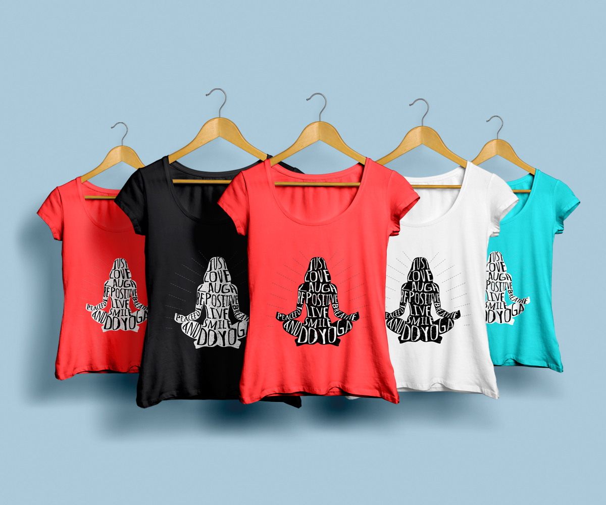 T-shirt Design by RebecaParra for 2Be1 Yoga | Design #7821378