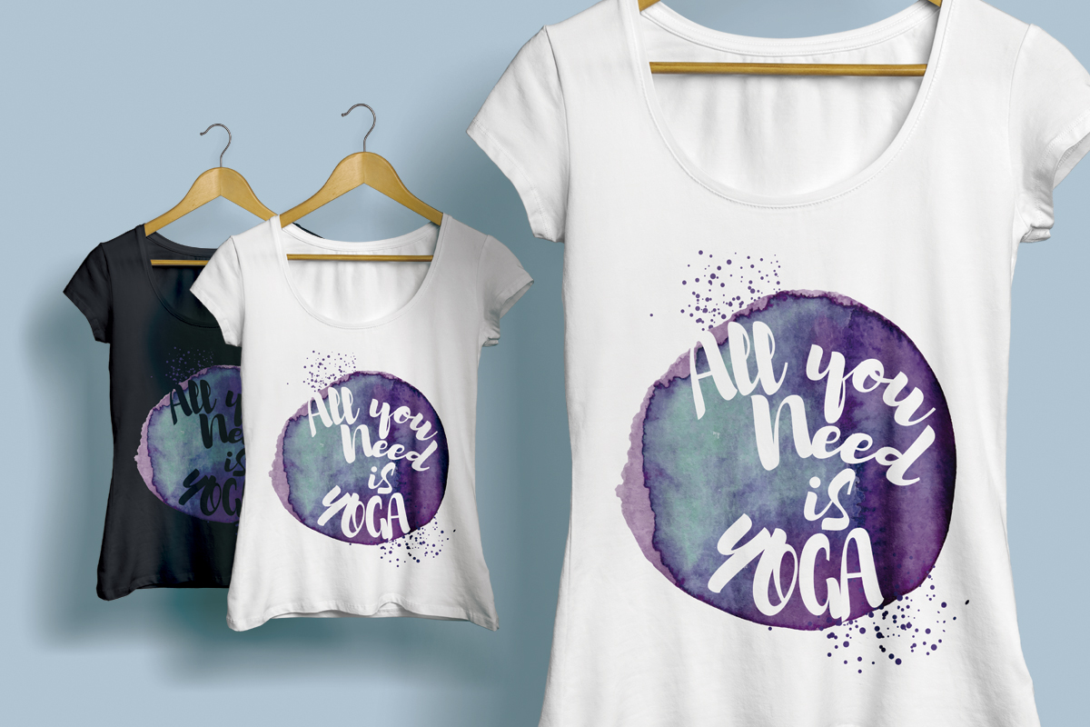 Diseño de Camiseta por RebecaParra para 2Be1 Yoga | Diseño #7900547