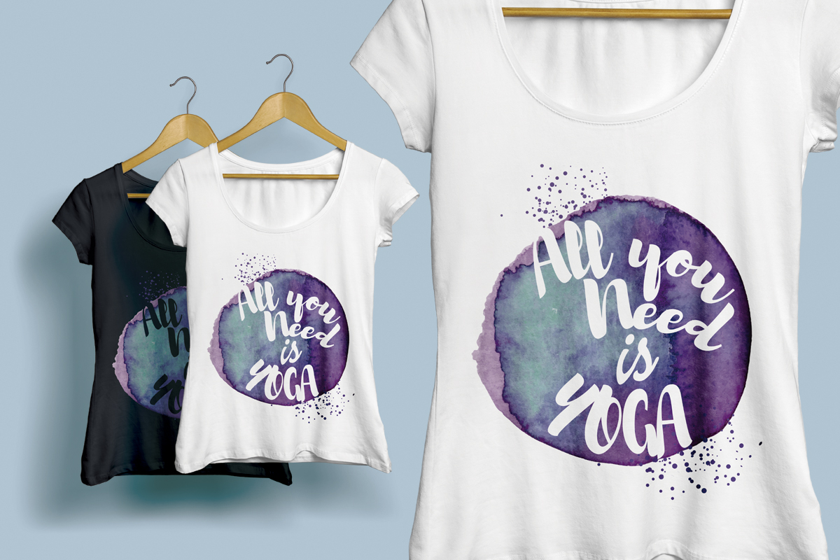 Diseño de Camiseta por RebecaParra para 2Be1 Yoga | Diseño #7900548