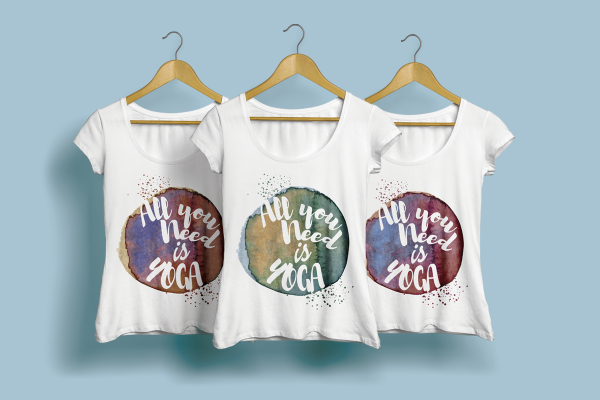 Diseño de Camiseta por RebecaParra para 2Be1 Yoga | Diseño #7901379