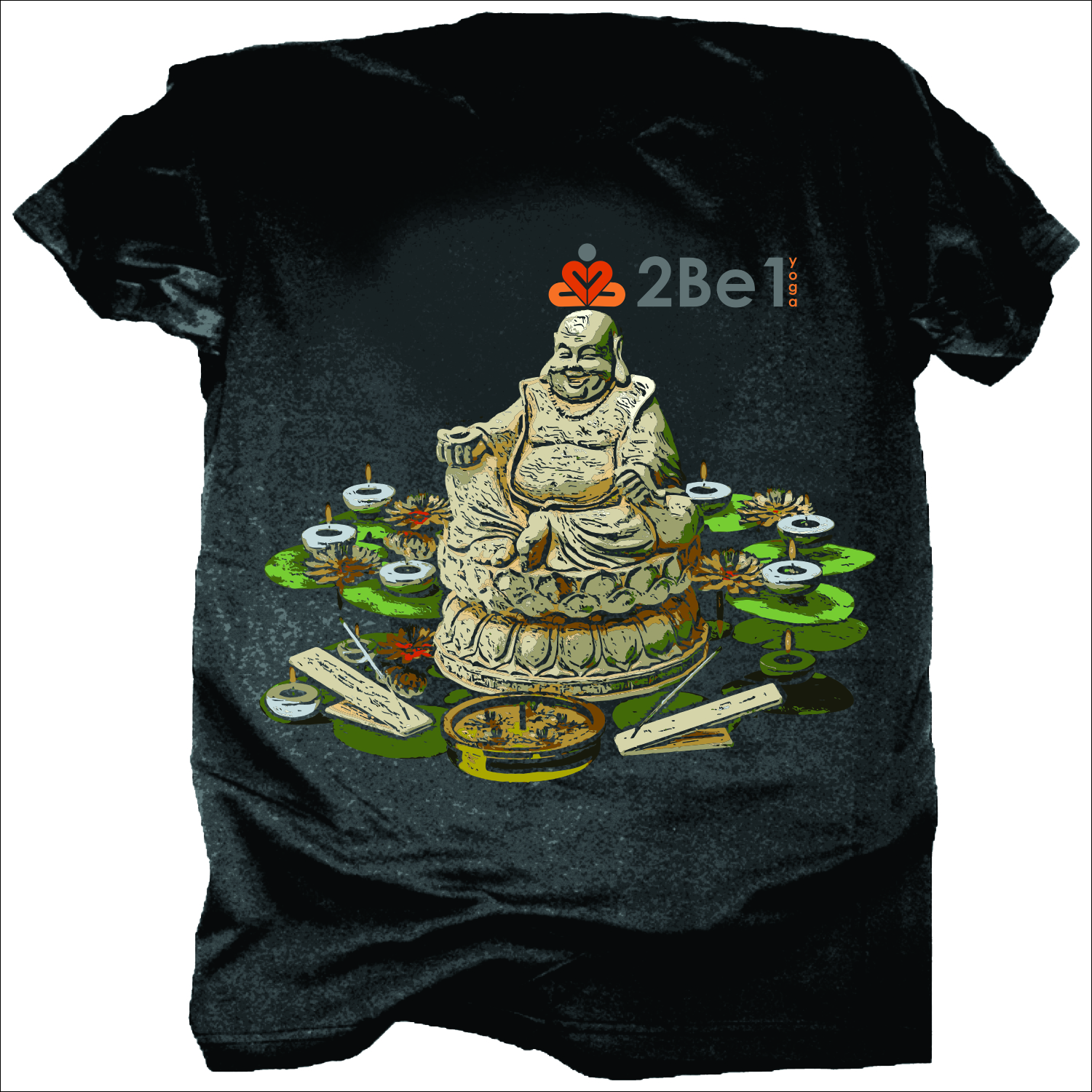 T-Shirt-Design von BiGdesigneR für 2Be1 Yoga | Design #7877171