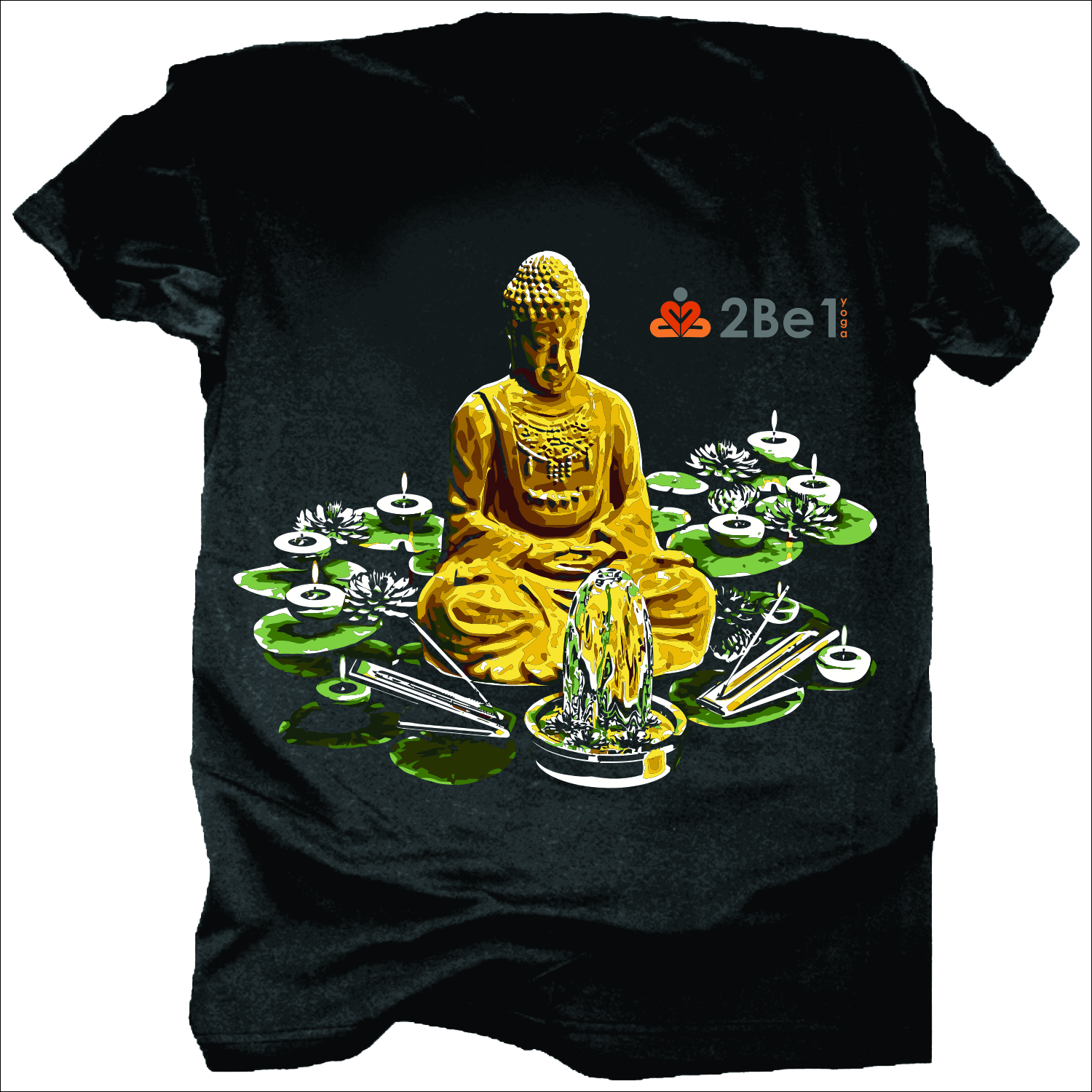 T-shirt Design by BiGdesigneR for 2Be1 Yoga | Design #7878228