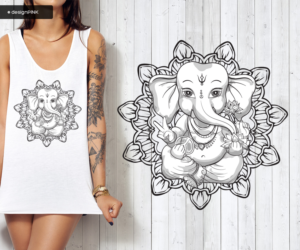 Diseño de Camiseta por designPINK para 2Be1 Yoga | Diseño: #7794033