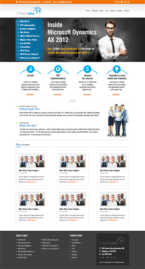 Diseño Wordpress por Mayank Patel para este proyecto | Diseño: #1929740