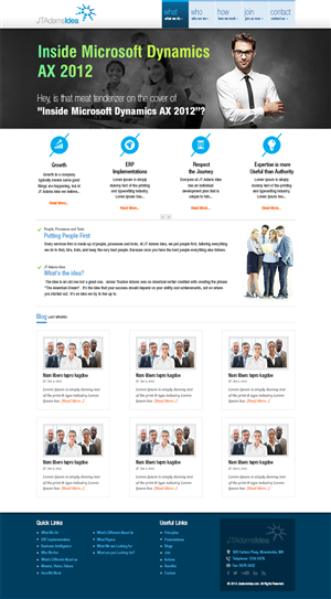 Diseño Wordpress por Mayank Patel para este proyecto | Diseño: #1934588