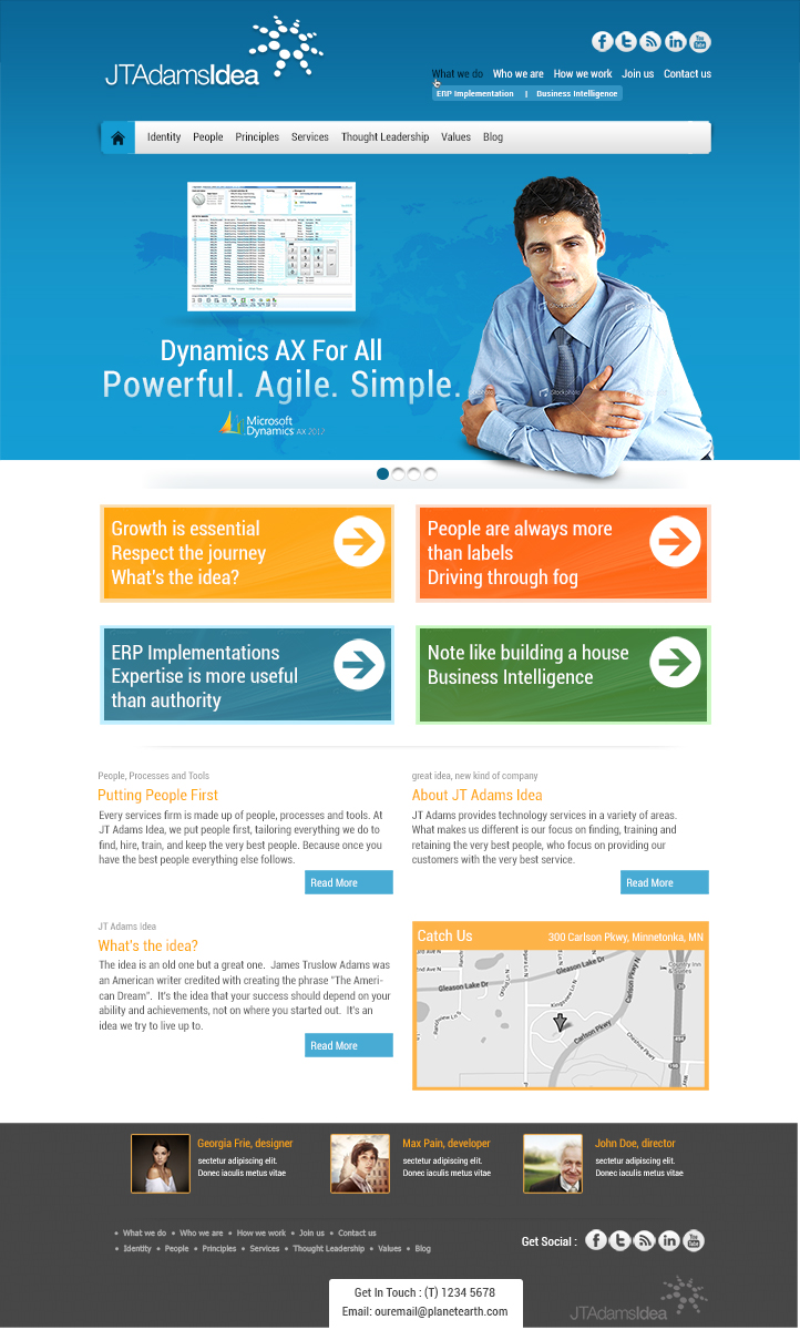 Wordpress Design by Mayank Patel for this project | Design #1934679