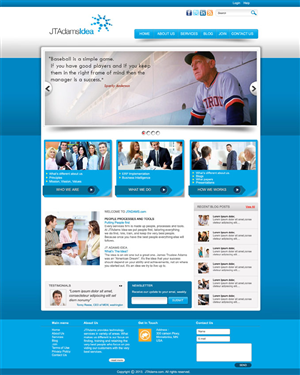 Diseño Wordpress por DesignXyz para este proyecto | Diseño: #1959293