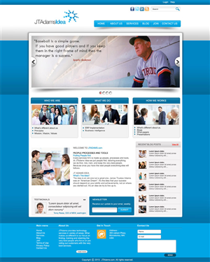 Diseño Wordpress por DesignXyz para este proyecto | Diseño: #1959311