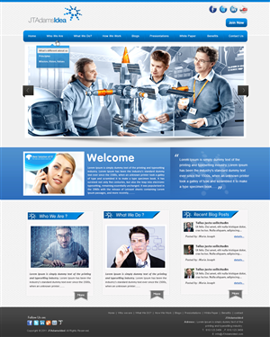 Wordpress Design by webxvision