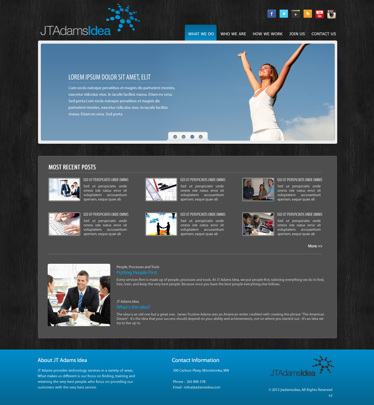Diseño Wordpress por pb para este proyecto | Diseño #1937811