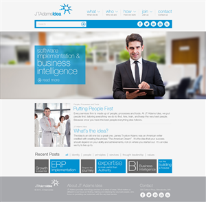 Diseño Wordpress por TechWise para este proyecto | Diseño: #1936621