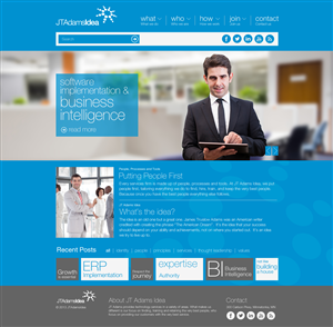 Diseño Wordpress por TechWise para este proyecto | Diseño: #1936625
