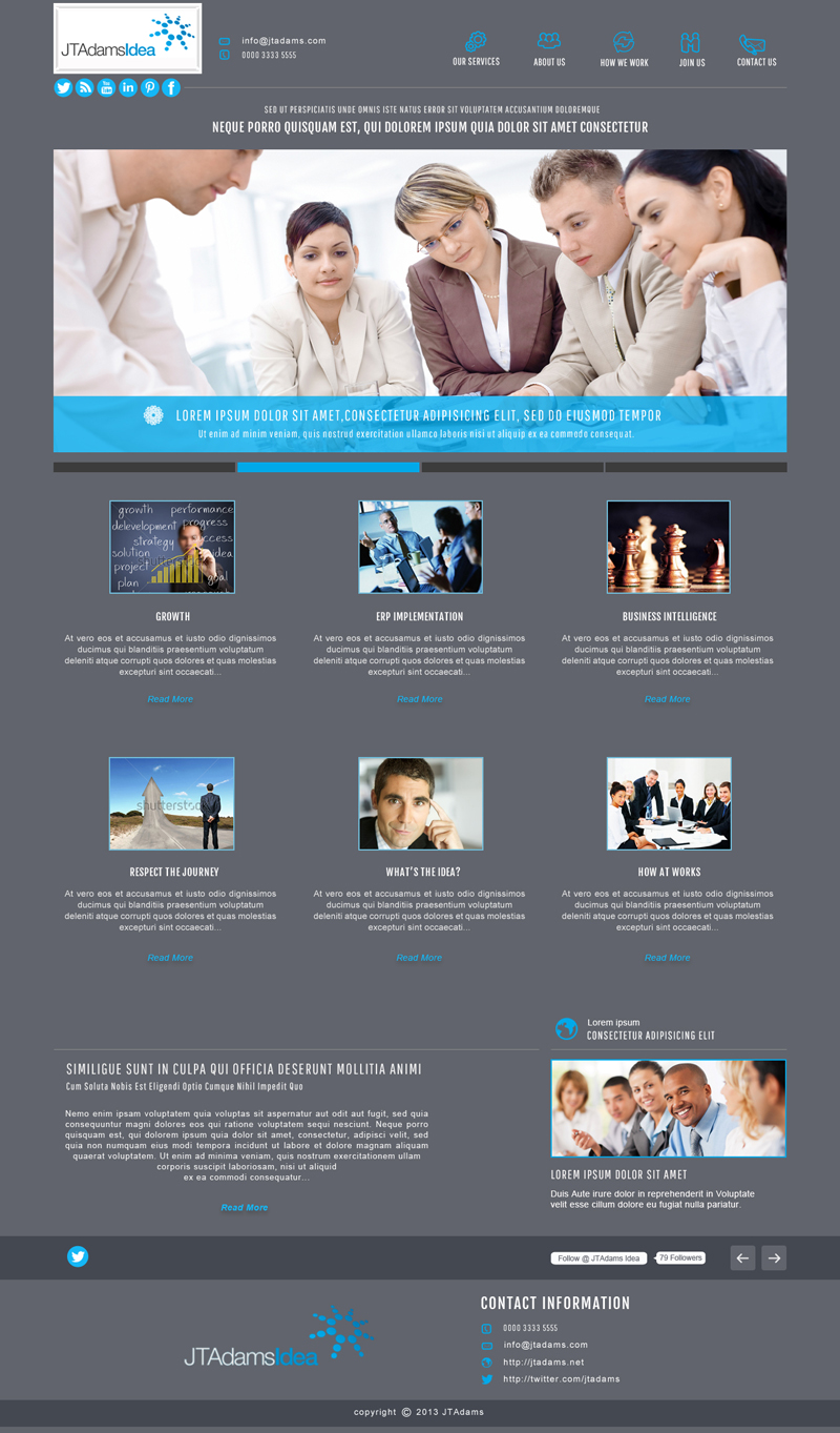 Wordpress Design by Da Miracle for this project | Design #1951830