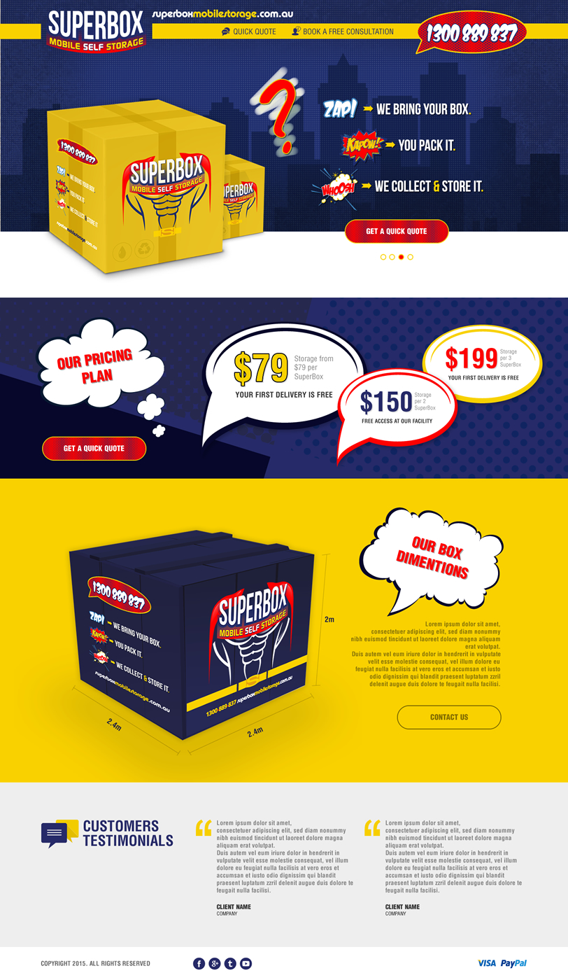Web-Design von A.D.S für dieses Projekt | Design #7887123