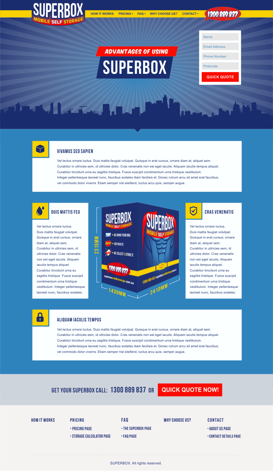 Web Design by dsign for this project | Design #10427481