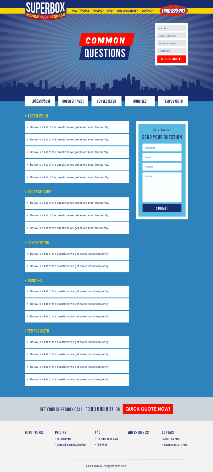 Web Design by dsign for this project | Design #10427678