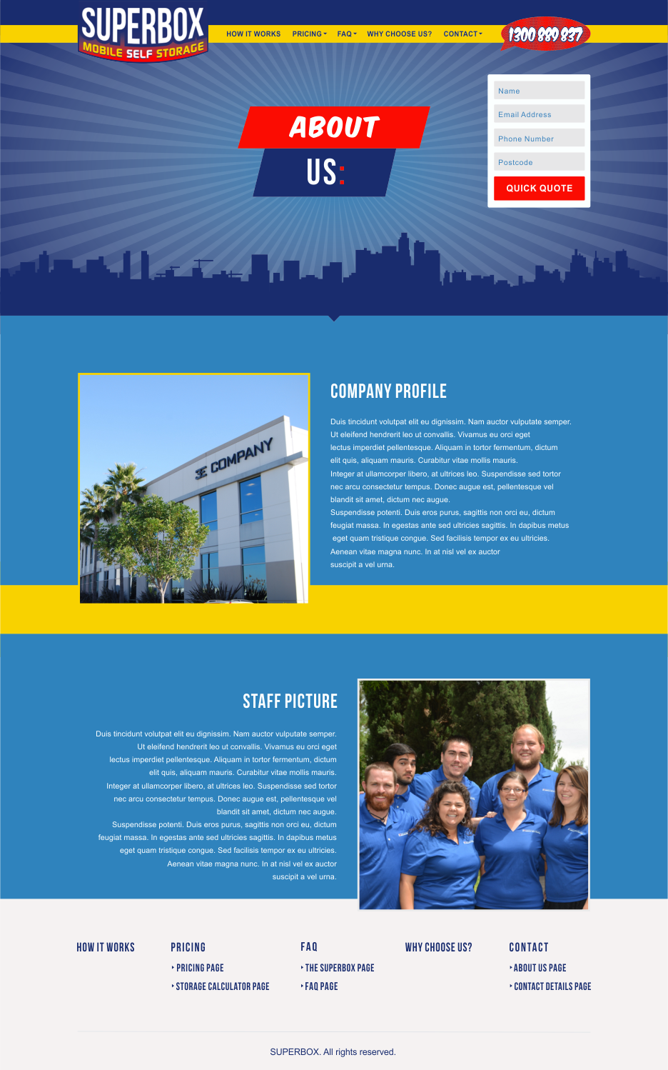 Web Design by dsign for this project | Design #10437923