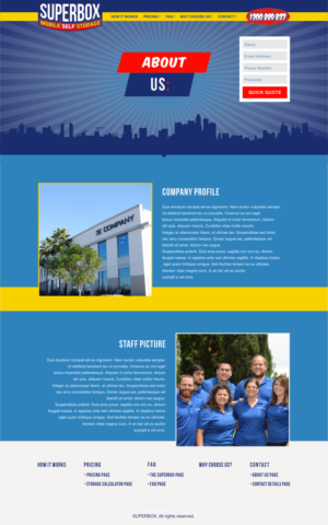 Web Design by dsign for this project | Design: #10437923