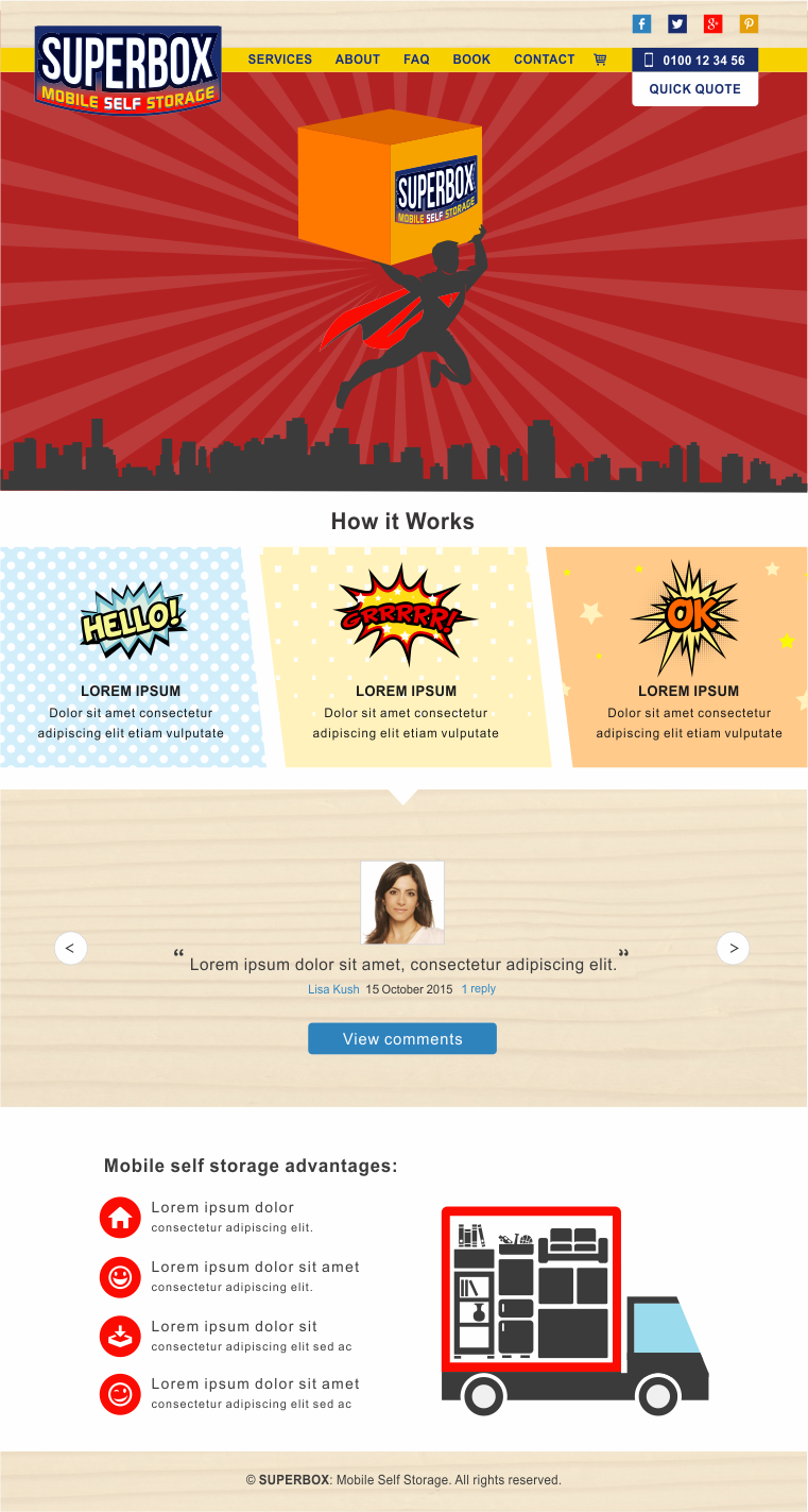 Web Design by dsign for this project | Design #7867561