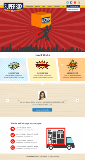 Web Design by dsign for this project | Design: #7867561