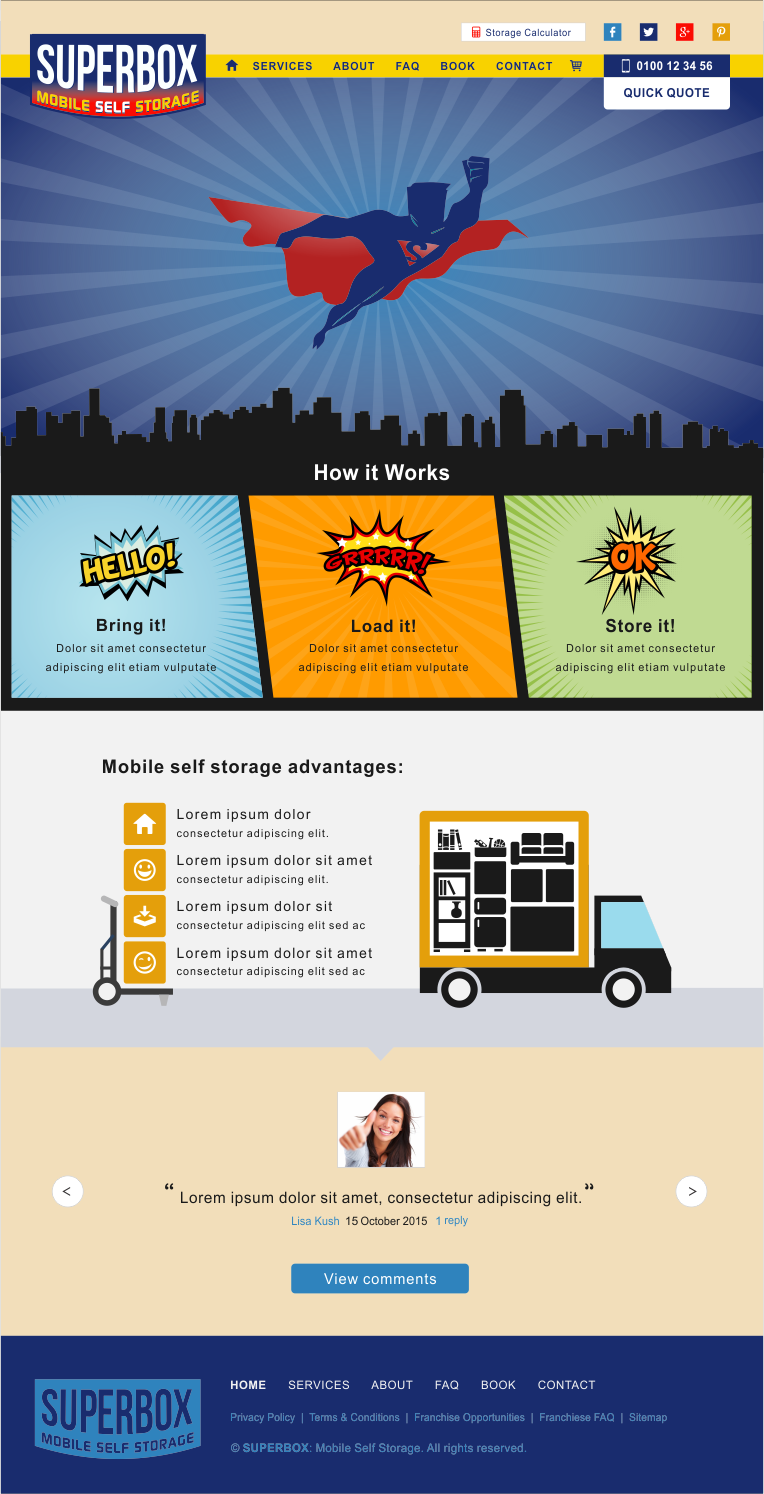 Web Design by dsign for this project | Design #7878608