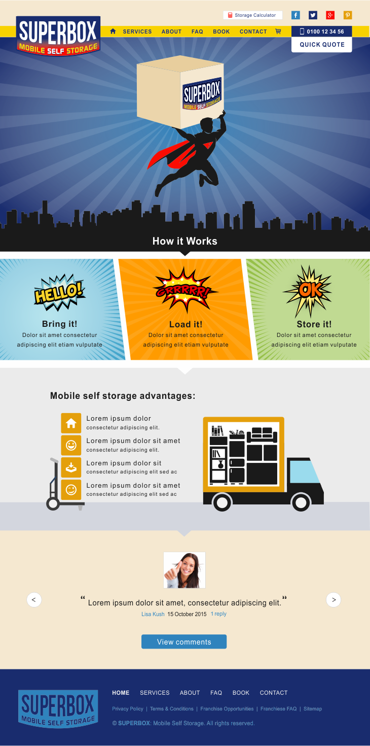 Web Design by dsign for this project | Design #7886613