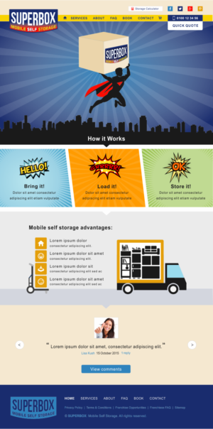 Web Design by dsign for this project | Design: #7886613