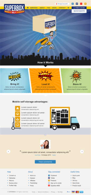 Web Design by dsign for this project | Design: #7919318