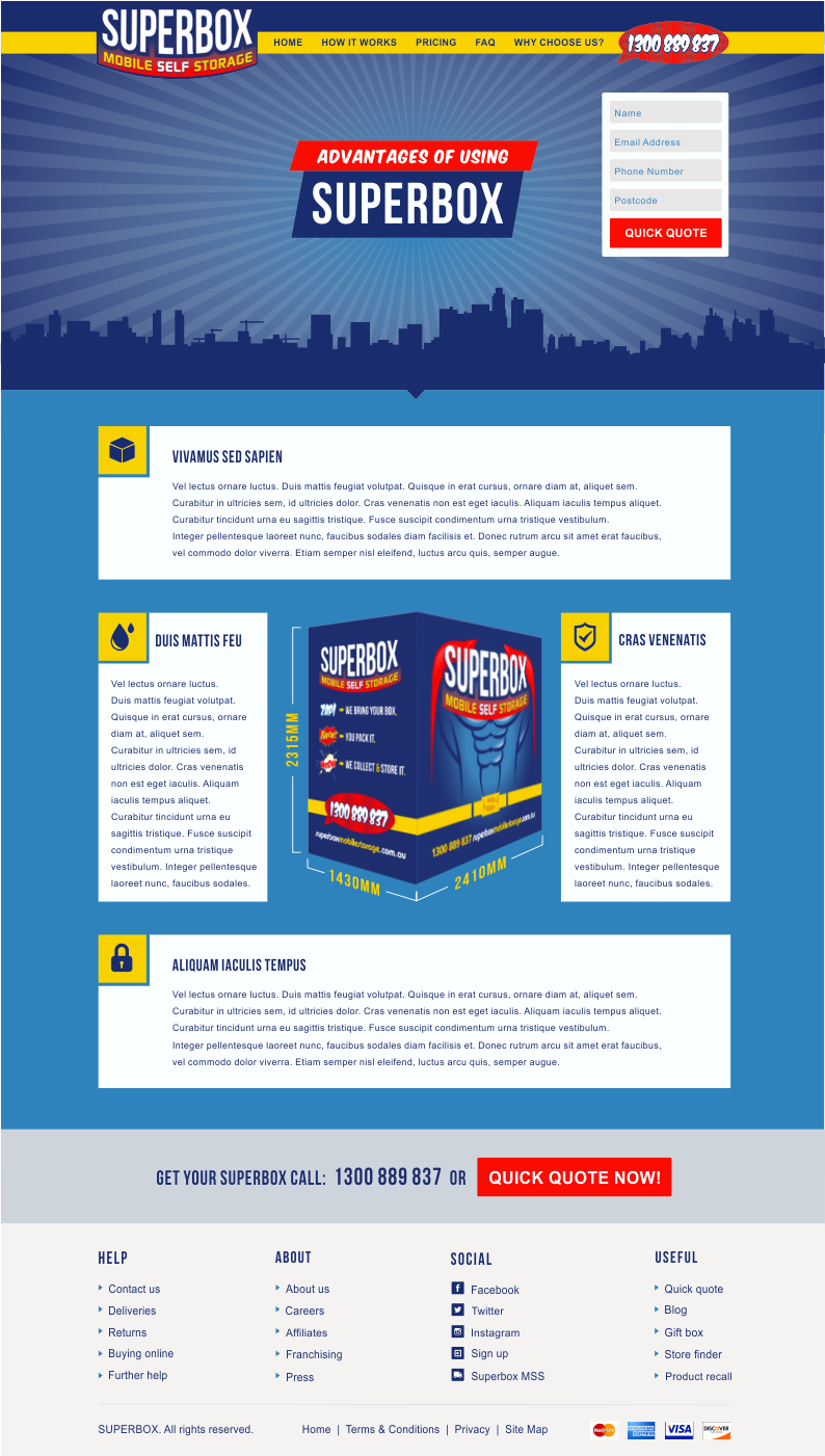 Web Design by dsign for this project | Design #9346445