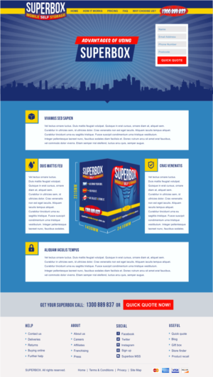 Web Design by dsign for this project | Design: #9346445