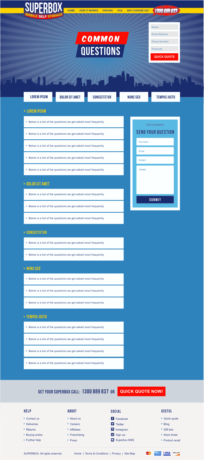 Web Design by dsign for this project | Design #9358365