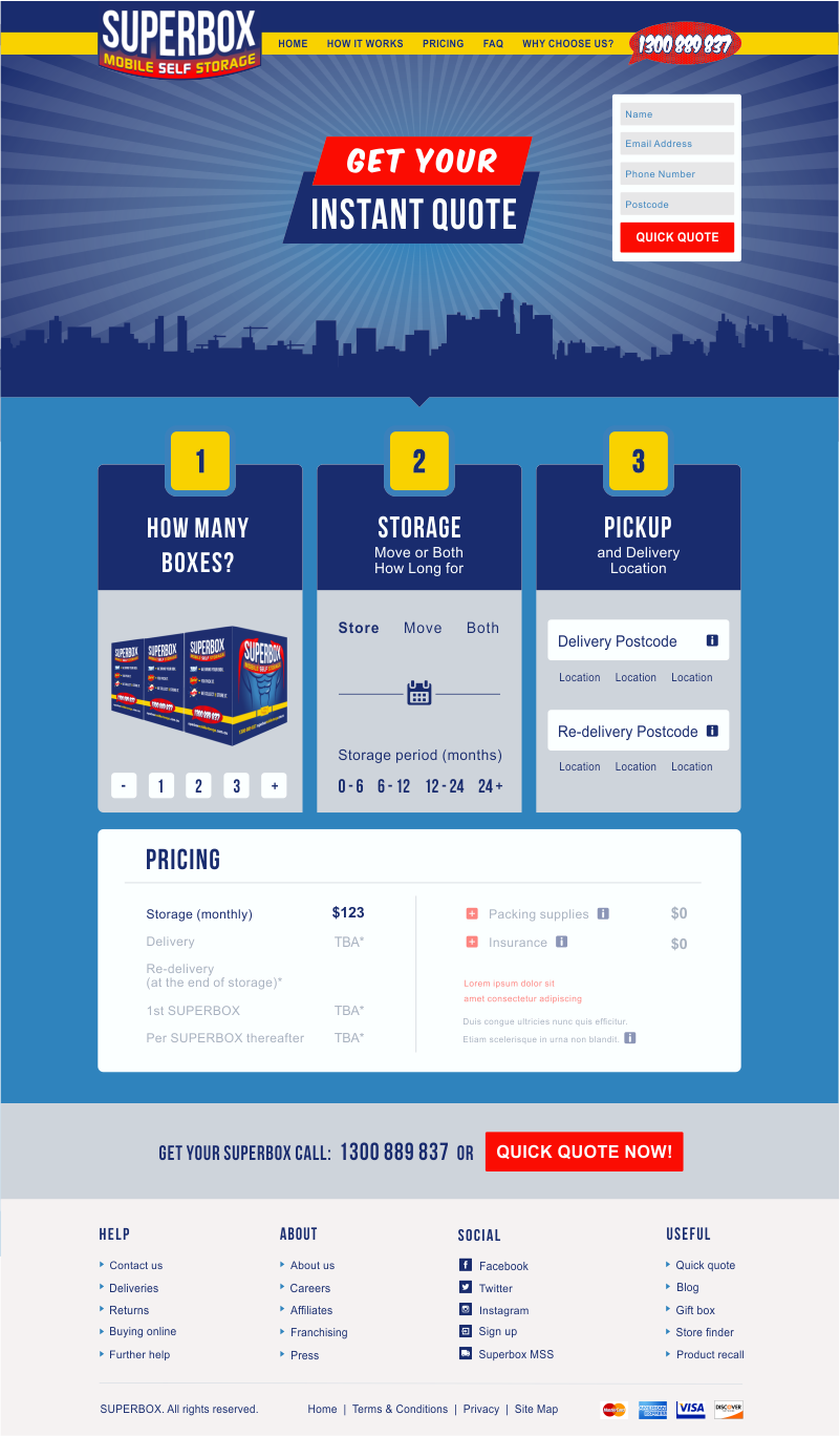 Web Design by dsign for this project | Design #9398065