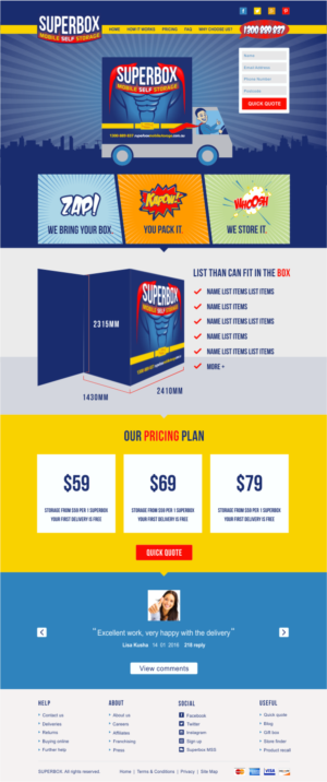 Web Design by dsign for this project | Design: #9428692