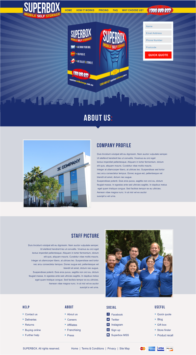 Web Design by dsign for this project | Design #9445004