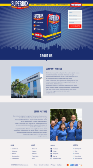 Web Design by dsign for this project | Design: #9445004