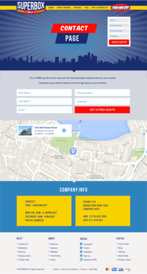 Web Design by dsign for this project | Design: #9468204