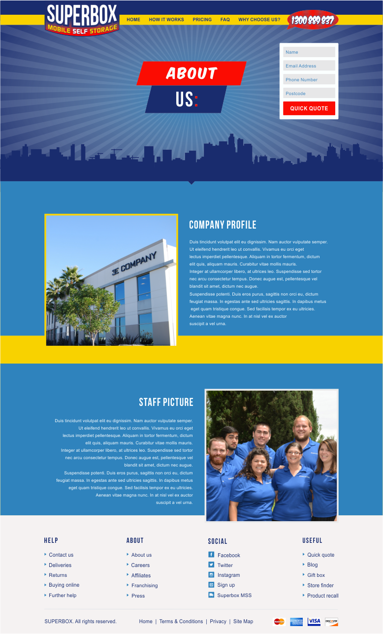 Web Design by dsign for this project | Design #9468230