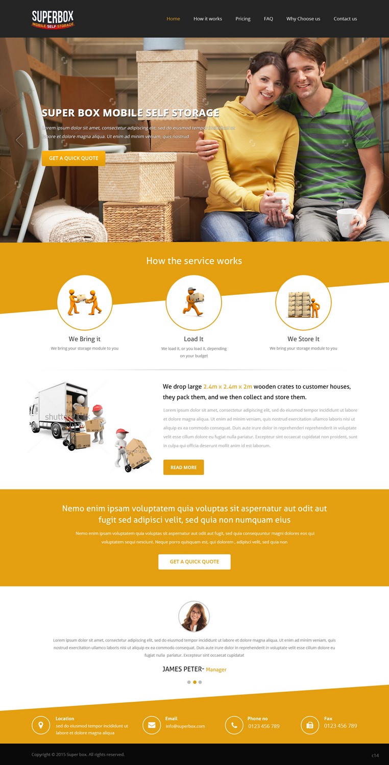 Web Design by pb for this project | Design #7796885