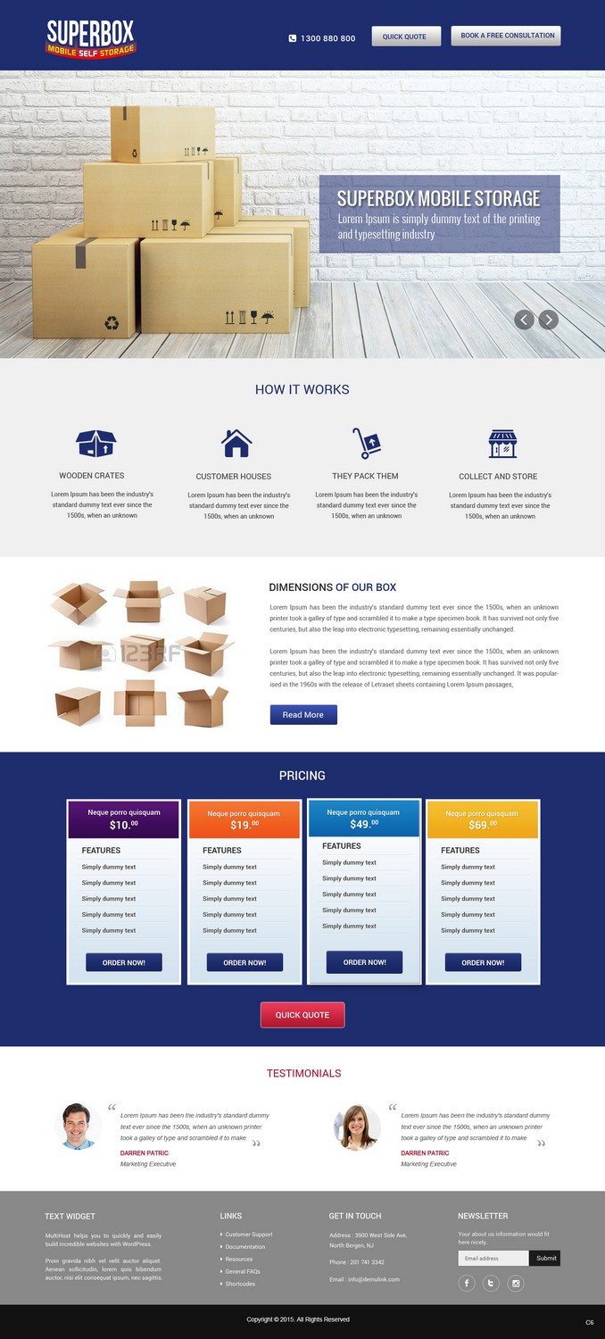 Web Design by pb for this project | Design #7796887