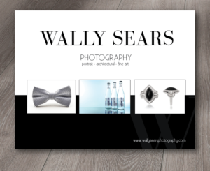 Diseño de Postal por alex989 para Wally Sears Photography | Diseño: #7773805