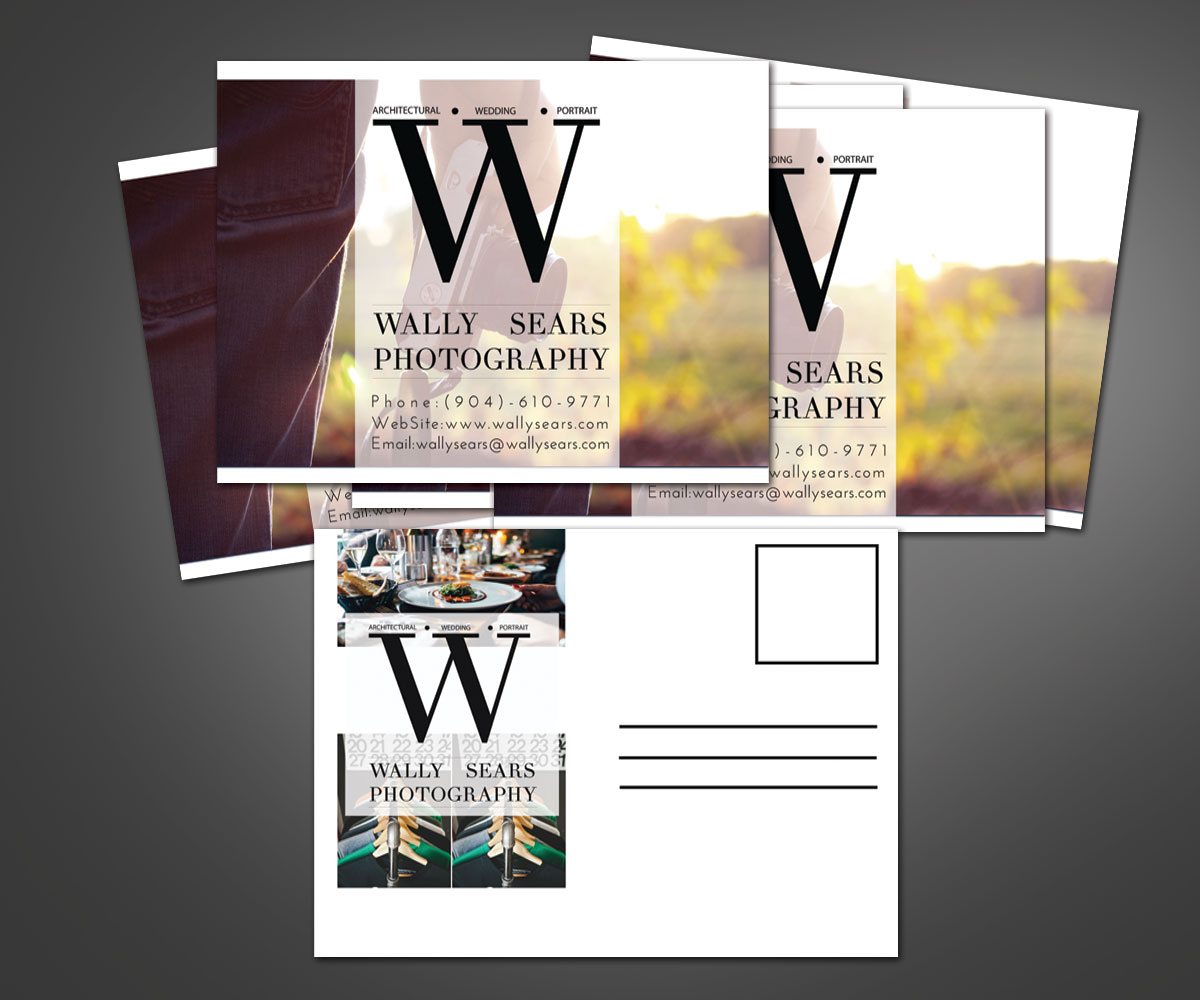 Postcard Design by JK18 for Wally Sears Photography | Design #7882515