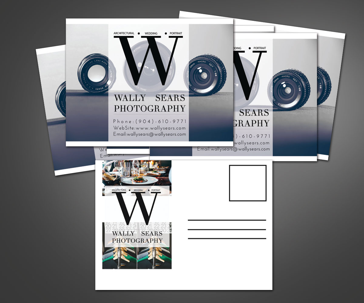Postcard Design by JK18 for Wally Sears Photography | Design #7882518