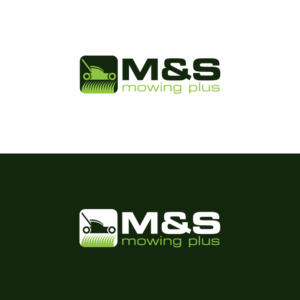 Logo Design by Spektron Designs for M&S Mowing Plus | Design: #7762826