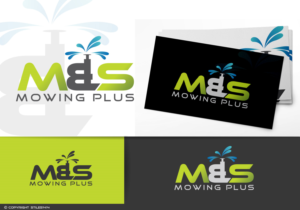 Logo Design by stiles1414 for M&S Mowing Plus | Design: #7764237