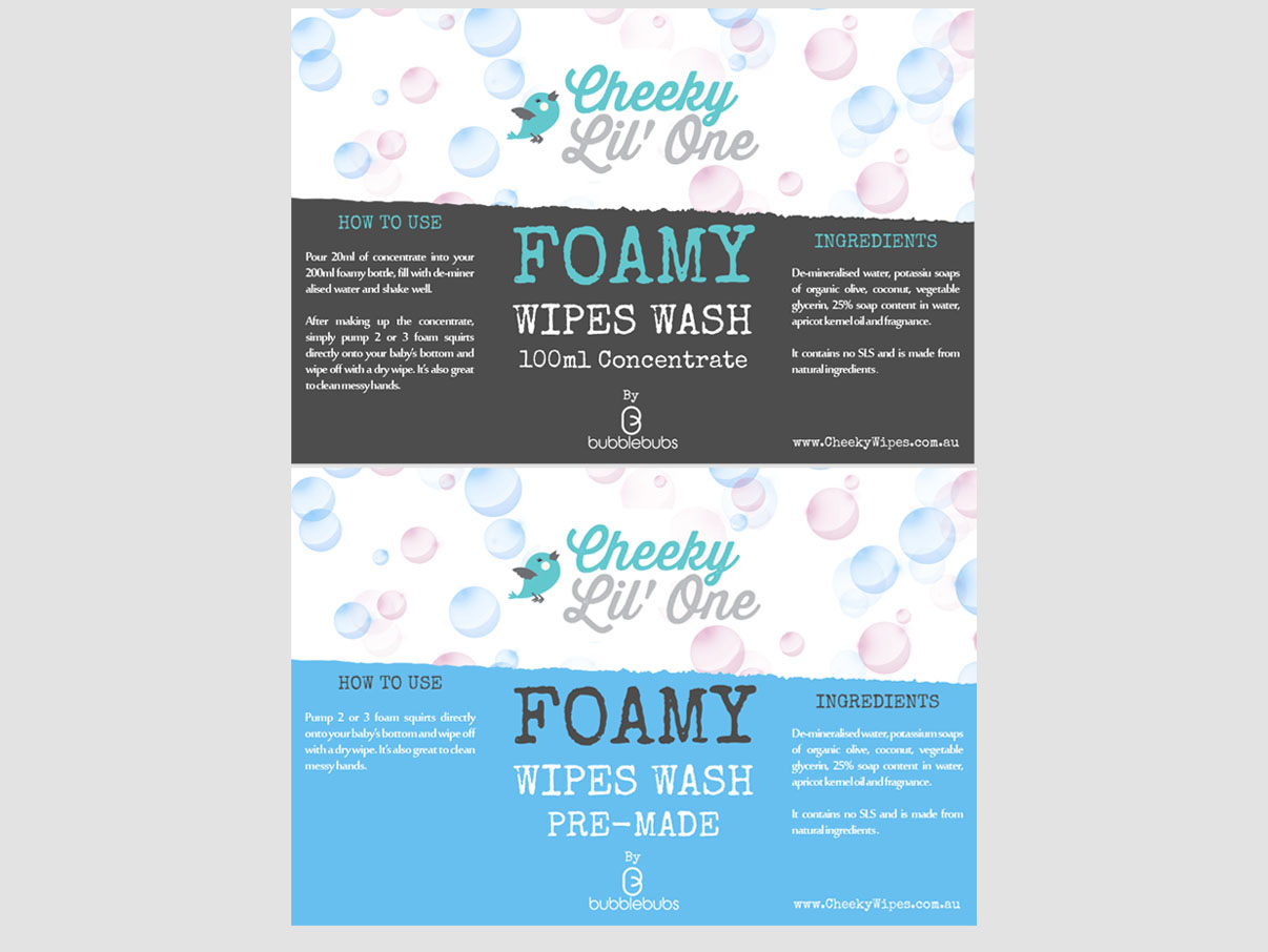 Verpackungs-Design von inferidizajn für Cheeky Wipes Australia Pty Ltd | Design: #7794631