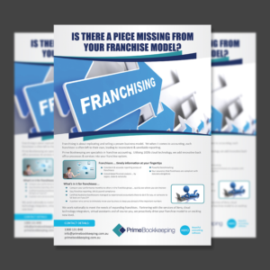 Diseño de Flyer por Shradha para Prime Bookkeeping | Diseño: #7751755